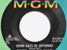 GINGER & THE SNAPS Seven Days in September MGM 45 The Honeys VG++ HEAR mp3