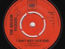 ROCKIN' VICKERS I Don't Need Your Kind FUZZ mod dancer garage 45 MOTORHEAD HEAR