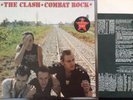 THE CLASH COMBAT ROCK VINYL LP with LYRIC INNER CBS 1982 original UK 12