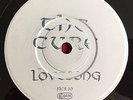 THE CURE -Lovesong- Rare UK 7