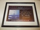 Robert Reed-Sanctuary-original advert framed