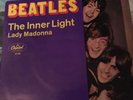 THE BEATLES Lady Madonna / The Inner Light ORIGINAL 45 & PICTURE SLEEVE Mint