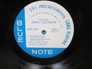 JOHN COLTRANE BLUE TRAIN LP BLP 1577 MONO 47 WEST 63RD NYC 9 M PLASTYLITE RVG DG