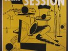 VARIOUS: Jam Session #4 LP (Mono, rubber stamp & faint stain om back cover)
