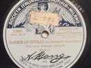 Alessandro Bonci & Ferruccio Corradetti 78 rpm Fonotipia 73001: Barbiere