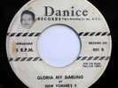NEW YORKER'S 5 (45) Gloria my darling / Cha cha baby DANICE (Rare) Doowop WS1000