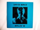 David Bowie - Berlin '78 - Rare - Red Splatter Vinyl Album