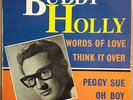 BUDDY HOLLY - PEGGY SUE + 3 - RARE FRENCH PRESS 45 RPM 7