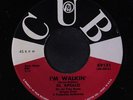 AL APOLLO: I'm Walkin' / I Laughed 45 (rare stock) rare Soul