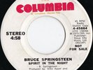 Bruce Springsteen Rare US Promo 1st single Spirit in the night EX ’73 Columbia 