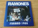 ramones  -  live  in finland 88 -  7' -  clear  vinyl