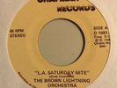 Rare Latin KC Modern Soul The Brown Lightning Orchestra Chapman Records 1093 M-