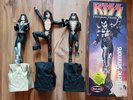 KISS Destroter 4 x model kits (Gene Simmons / Paul Stanley / Polar Lights)