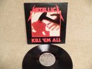 Vintage 1983 Metallica Kill Em All Megaforce Vinyl LP 33 Record