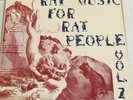 Rat Music For Rat People Vol 2 CD009 LP w/Inserts Fang, DRI, JFA, Minutemen EX