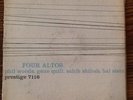 Rare Four Altos 12