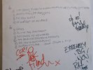 ALIEN SEX FIEND Maximum Security - Promo Test Press LP - SIGNED AUTOGRAPHED Goth