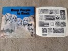 DEEP PURPLE In Rock Vinyl.LP Harvest SHVL 777 1970. 1st Press.No EMI logo