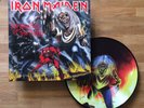 IRON MAIDEN - THE NUMBER OF THE BEAST LIMITED PICTURE VINYL LP RAR NEUWERTIG