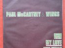 PAUL McCARTNEY&WINGS-MY LOVE RARE YUGOSLAVIAN 7'' 1973 UNIQUE COVER EX/EX