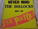 Sex Pistols Never Mind The Bollocks UK LP Mispress Blank Pink Back Sleeve *RARE*