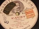 78 rpm;rare Opera by Comm.Fernando De Lucia on Phonotype picture label grade E