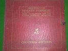 Beethoven Seventh Symphony London Symphony Orchestra, 5x 78rpm records