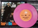 THE JAM - FOUR ON THE FLOOR LIVE EP pink vinyl MOD PUNK mint condition