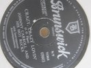 JOHNNY CARROLL AND HIS HOT ROCKS HOT ROCK CRAZY CRAZY LOVIN' 78RPM BRUNSWICK &
