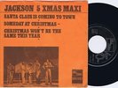 JACKSON FIVE Xmas Maxi Dutch EP 45PS 1972 Orange sleeve