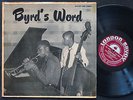 DONALD BYRD Byrd's Word LP SAVOY MG 12032 1956 RVG DG MONO JAZZ Paul Chambers