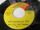 BILLY (SUGAR BILLY) GARNER You're Wasting My Time NEW DAY 45 RARE SOUL FUNK VG++