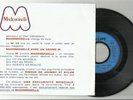SP Mademoiselle JOHNNY HALLYDAY SYLVIE VARTAN ( BYE BYE BABY ) PHOTO COPY
