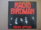 RADIO BIRDMAN Radios Appear AUSSIE LP 1977 - TRL 1001 - WEA TRAFALGAR PRESSING