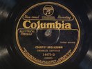 78 RPM -- Charlie Lincoln, Columbia 14475, E / E-  Blues