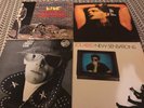 Lou Reed 4 LPs Rock N Roll Animal , New Sensations, Take No Prisoners and Live