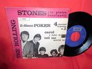 THE ROLLING STONES Il disco Poker 4 tracks 45rpm 7' + PS 1964 ITALY MINT- Purple