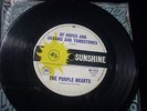 PURPLE HEARTS - OF HOPES & DREAMS & TOMBSTONES + 1, SUNSHINE 7'' 45 - AUS. PSYCH