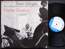 DEXTER GORDON Doin' Allright LP BLUE NOTE 4077 NY USA RVG EAR MONO Horace Parlan