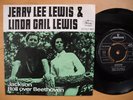 JERRY LEE LEWIS & LINDA GAIL Jackson / Roll Over Beethoven 45 7