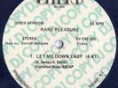 Rare Pleasure ?– Let Me Down Easy (Color Vinyl, 12