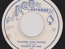 Frankie Lee Sims - Walking With Frankie /Hey Little Girl orig blues 45 on Ace 7