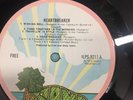 FREE 'HEARTBREAKER' UK ORIG PINK RIM ISLAND 1972 LP MINT-