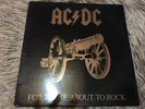 AC/DC - For Those About To Rock We Salute you. Vinilo Lp con 10 canciones
