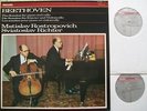 BEETHOVEN COMPLETE CELLOSONATAS - ROSTRO/RICHTER: 2X PHILIPS LP NM