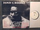 Blues LP JAMES BOOKER Let's Make A Better World  AMIGA (1991) last Amiga ever