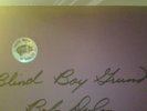 BOB DYLAN BLIND BOY GRUNT TMOQ BLUE VINYL