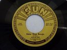 WILLIE NIX 45 BAKER SHOP BOOGIE USA SUN 1953 MEMPHIS BLUES RARE 1970S REPRO VG++