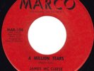 James McCleese . A Million Tears / I Love You So . Jimmy Soul . Marco 45 rpm