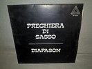 PREGHIERA DI SASSO DIAPASON MONSTER RARE PROG PROGRESSIVE LP 12